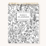 Color-In Spiral Daily Planner