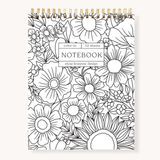 Color-In Spiral Notebook