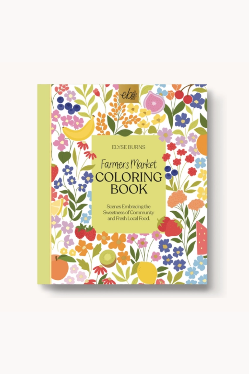Farmers Market Coloring Book