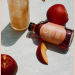 Mini Sampler Syrup | Crescent Simples | 4oz | Peach Hibiscus