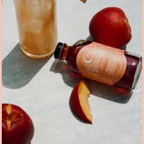Mini Sampler Syrup | Crescent Simples | 4oz | Peach Hibiscus