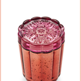 Go Be Lovely Flourish Glass Candle | Pink Pepper Fruit