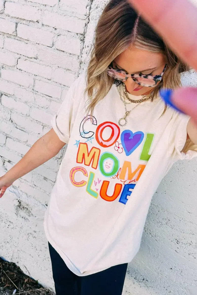 Funky Cool Mom Club Graphic Tee