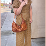 Falling Leaves Smocked Jumpsuit