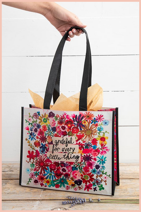 LARGE HAPPY BAG | BRIGHT FLORAL