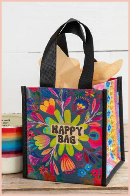 SMALL HAPPY BAG | YELLOW FLOWER