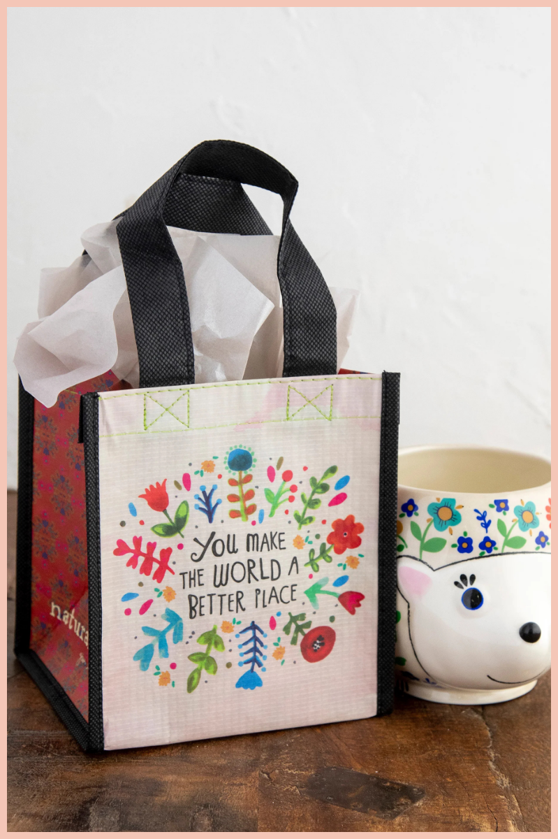 Small Happy Bag | Natural Life | You Make The World Better