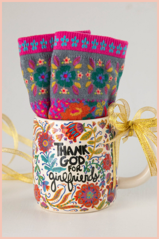 Girlfriends Mug & Sock Gift Set | NATURAL LIFE