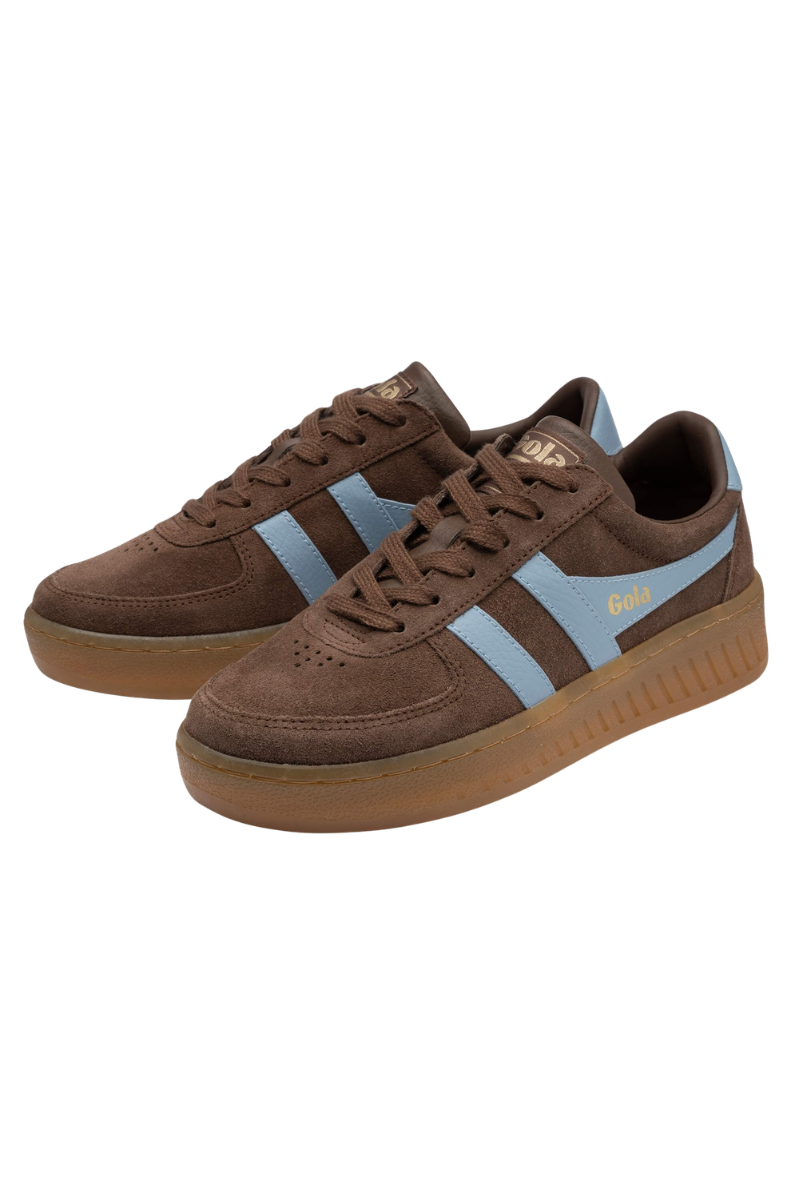 Gola Grandslam Suede Sneakers | Root + Air Blue