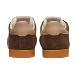 Gola Elan Glitz Sneakers | Dark Brown + Gold