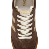 Gola Elan Glitz Sneakers | Dark Brown + Gold