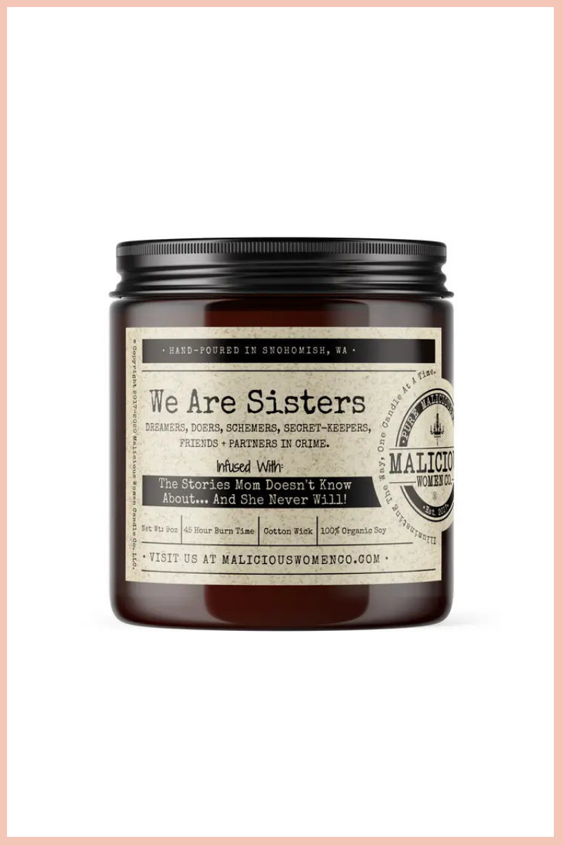 WE ARE SISTERS CANDLE | BERRY BELLINI