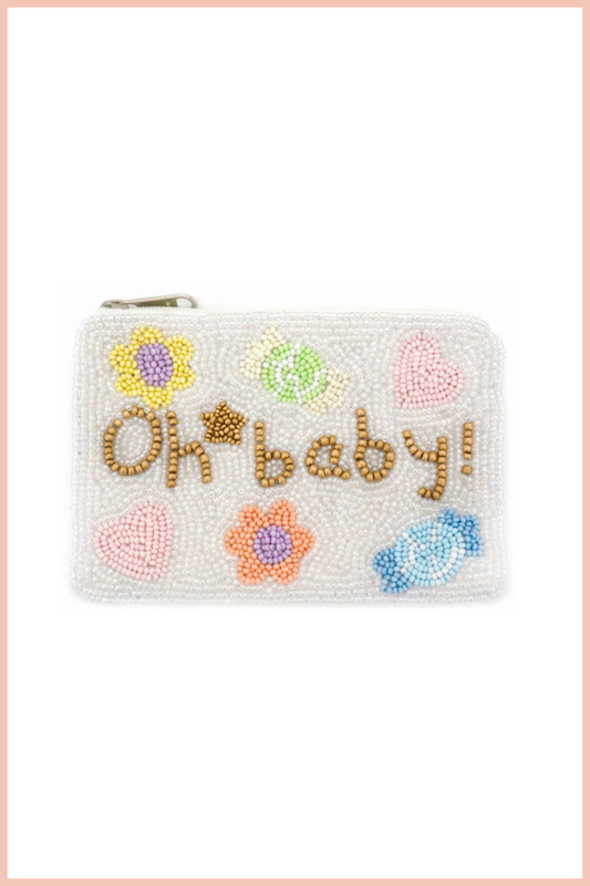 OH BABY COIN PURSE | WHITE