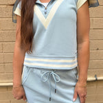 Sporty Chic Jersey Set