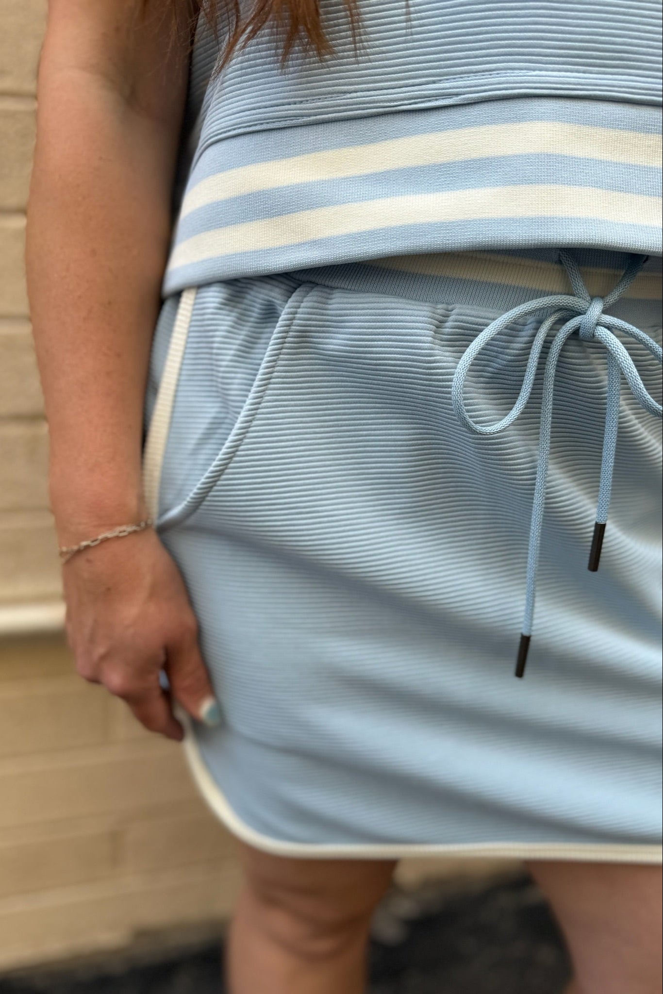 Sporty Chic Jersey Set