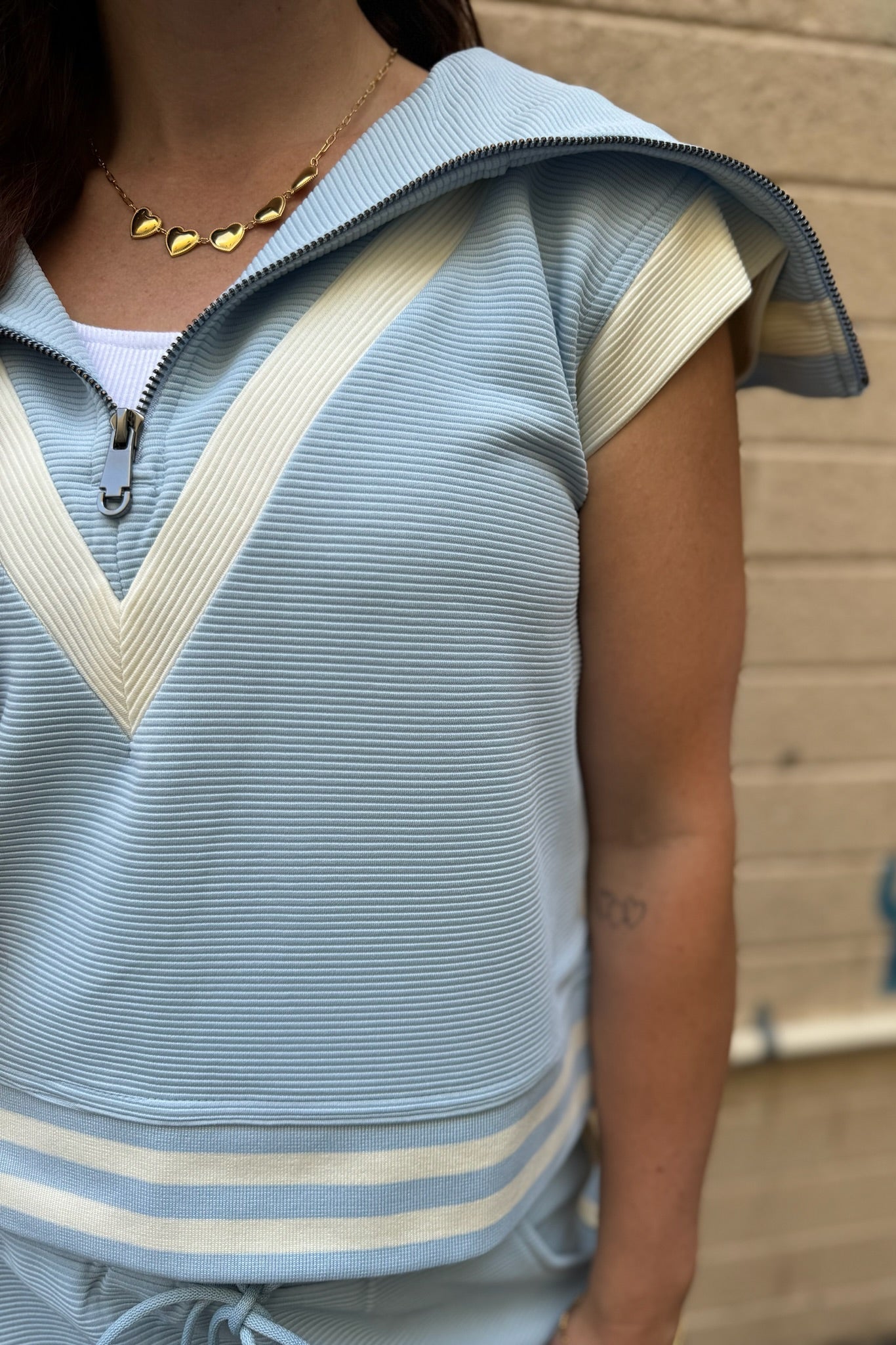 Sporty Chic Jersey Set