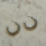 Exotic Flair Hoop Earrings