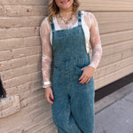Mineral Washed Gauze Overalls