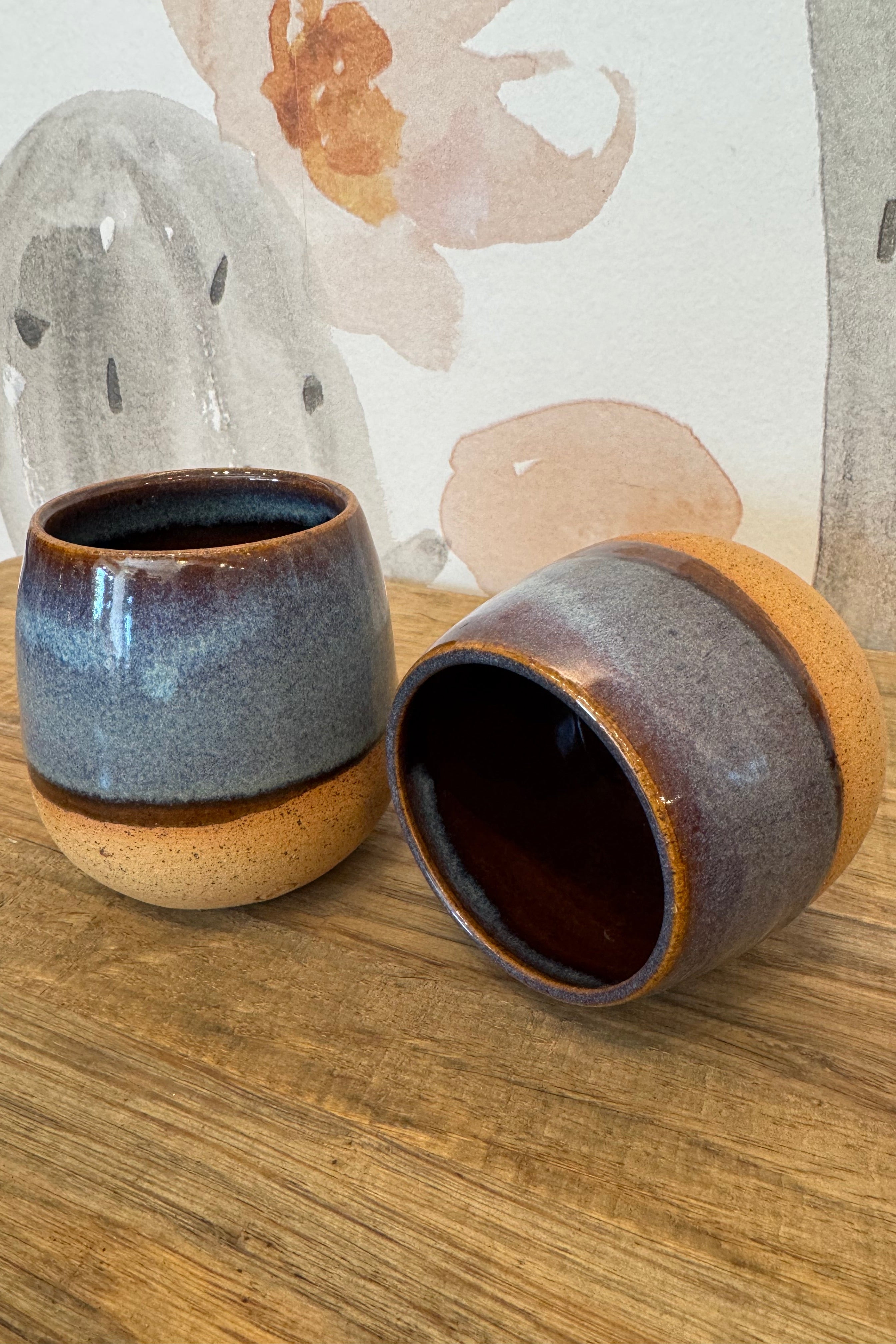 Sonoran Sunset Stemless Wine Mug | Everhart Ceramics
