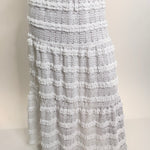 Lace in Bloom Tiered Midi Skirt