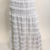 Lace in Bloom Tiered Midi Skirt