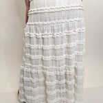 Lace in Bloom Tiered Midi Skirt
