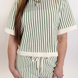 Clubhouse Stripe Knit Top