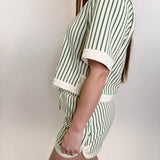 Clubhouse Stripe Knit Top