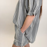 Gingham Grace Ruffle Hem Shorts