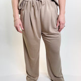 Solid Knit Comfy Pants