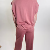 Solid Knit Comfy Pants