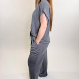 Solid Knit Comfy Pants