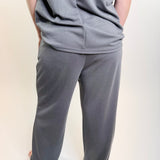 Solid Knit Comfy Pants