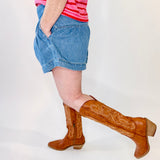 RISEN Slouchy Shirred Detail Shorts