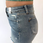 JUDY BLUE Rigid Magic Destroy Cut Off Shorts