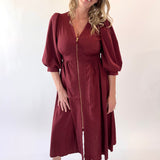 The Timeless Gather Smocked Midi Dress