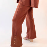 Magic Gala Button-Hem Pants