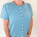 Short Sleeve Sweater Cardigan