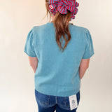 Short Sleeve Sweater Cardigan