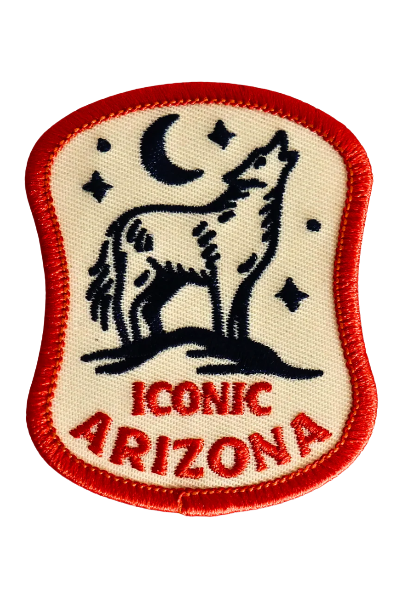 Coyote Howling at the night sky