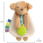 Itzy Lovey™ Plush and Teether Toy | Trevor the Puppy