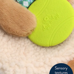 Itzy Lovey™ Plush and Teether Toy | Trevor the Puppy