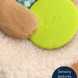 Itzy Lovey™ Plush and Teether Toy | Trevor the Puppy