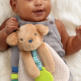 Itzy Lovey™ Plush and Teether Toy | Trevor the Puppy