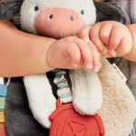 Itzy Lovey™ Plush and Teether Toy | Carmen the Cow