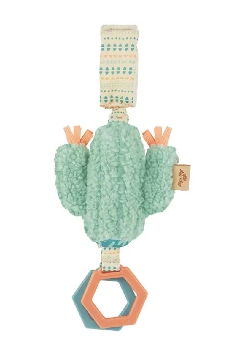 Ritzy Jingle™ Attachable Travel Toy | Cactus