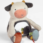 Itzy Bitzy Mirror™ Sensory Tummy Time Mirror | Cow