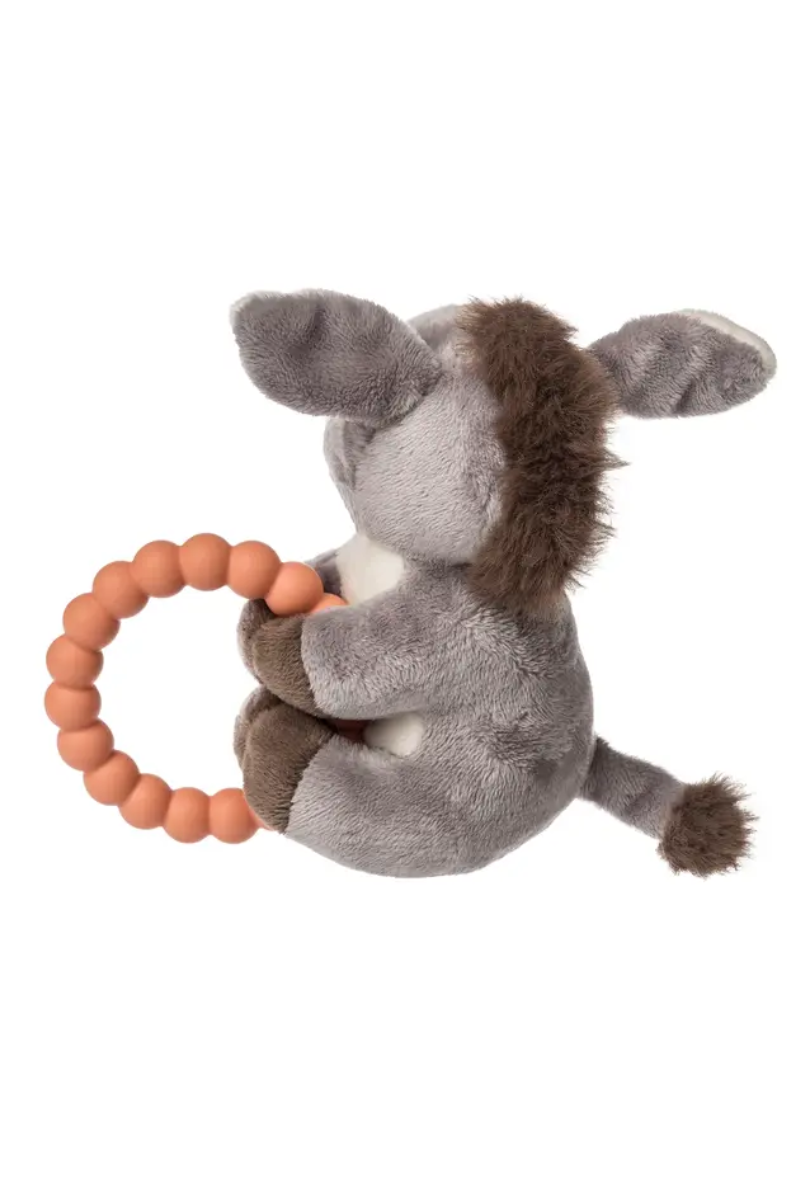 Dusty the Donkey Teether Rattle | Mary Meyer