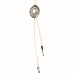 White Turquoise Western Lasso Necklace