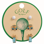 Golf Day Trio Post Earrings